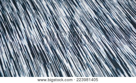 Textile Macro Of Cotton Made In A Loom