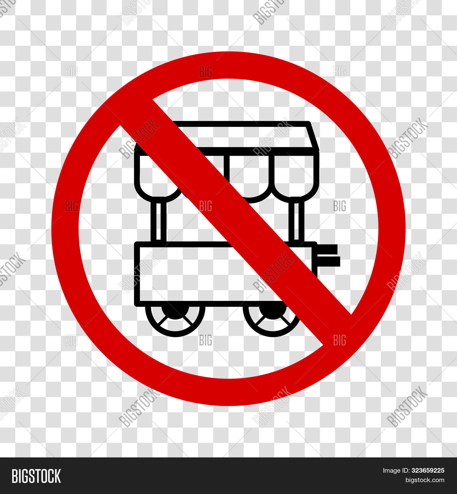 Vector Sign Do Not Vector Photo Free Trial Bigstock