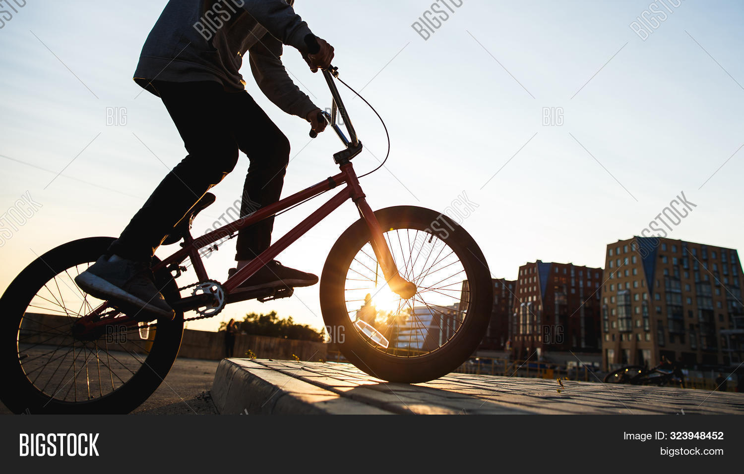 Bmx Rider Rides Urban Image & Photo (Free Trial) | Bigstock