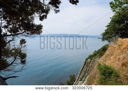 Seascape, View From The Cliff, Tsemes Bay Near Novorossiysk.