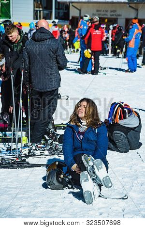 Ski Resort In Bansko. Polyana Banderishka