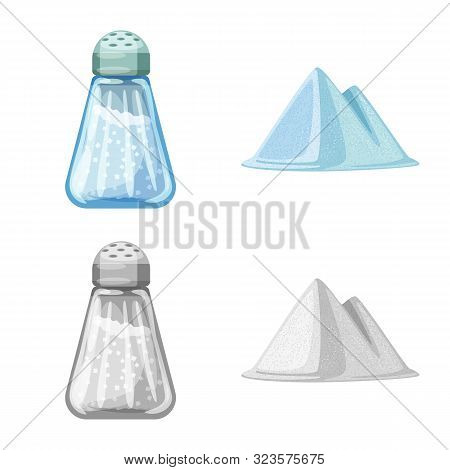 Vector Design Of Cooking And Sea Icon. Set Of Cooking And Baking Vector Icon For Stock.