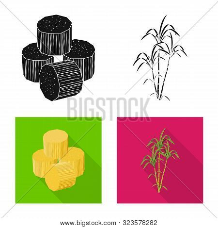 Vector Design Of Farm And Agriculture Icon. Set Of Farm And Technology Stock Symbol For Web.