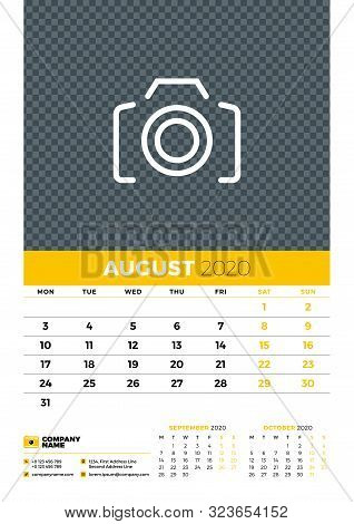 Wall Calendar Planner Vector Photo Free Trial Bigstock