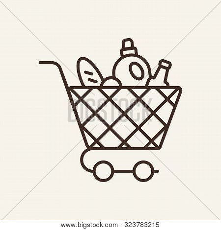süpermarket alışverişi clipart