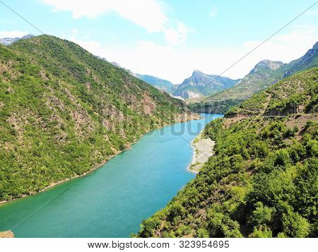 Albania, Komani Lake, Albanian Fjord, Mountains, Nature