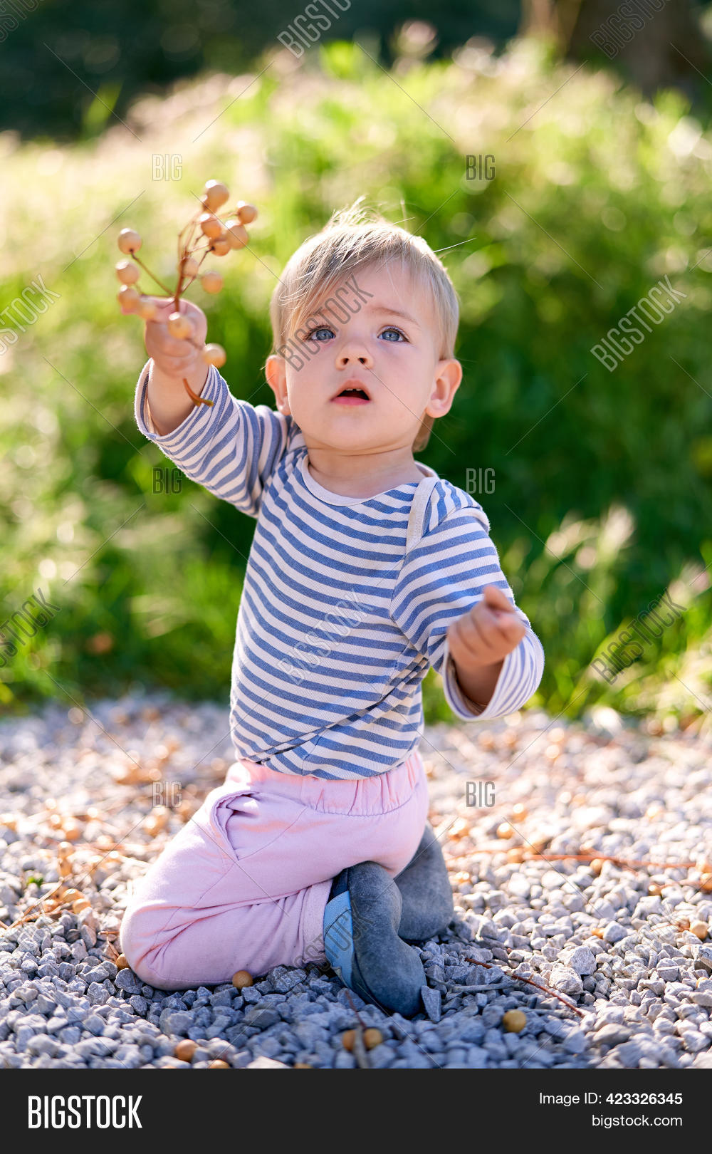 Child Sits On His Lap Image & Photo (Free Trial) Bigstock
