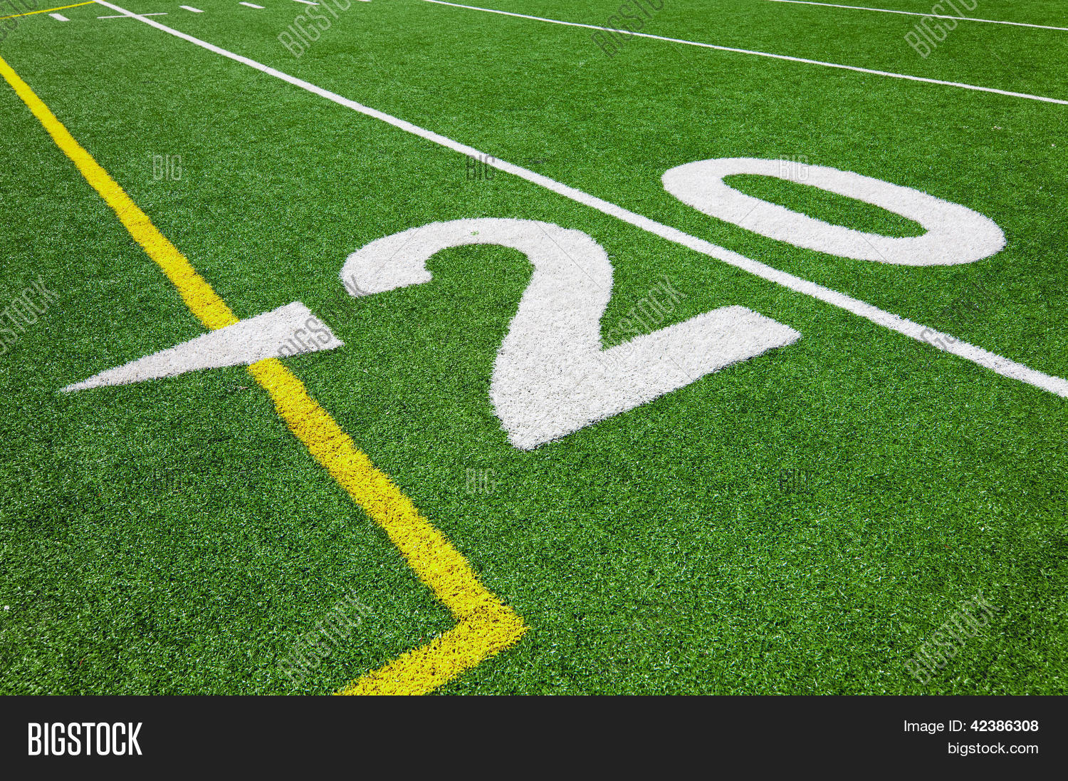Twenty Yard Line Image & Photo (Free Trial) Bigstock