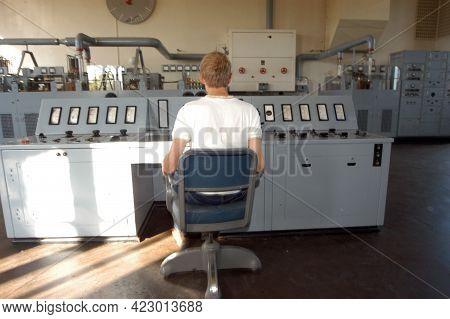 In An Analog Control Room