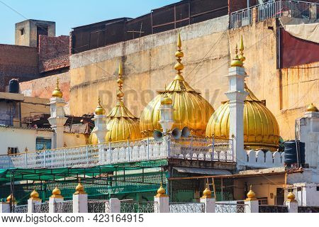Gurudwara Sis Ganj Sahib Is One Of The Nine Historical Gurdwaras In New Delhi In India