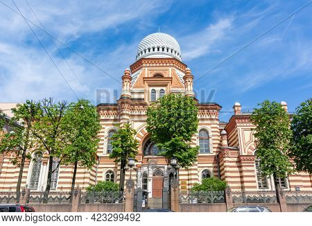 Grand Choral Synagogue In Saint Petersburg, Russia