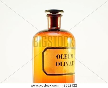 Olivový olej v Retro láhev