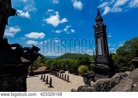 Khai Dinh Mausoleum Hue Vietnam