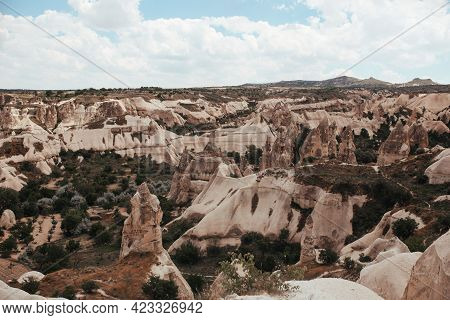 Cappadocia Goreme Village Dove Valley, City In The Mountain
