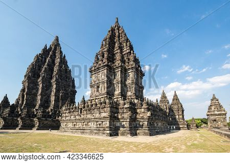 Prambanan Or Rara Jonggrang Is A 9th-century Hindu Temple Compound In Special Region Of Yogyakarta, 