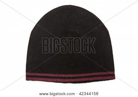Czapka kapelusz na białym tle na białym tle