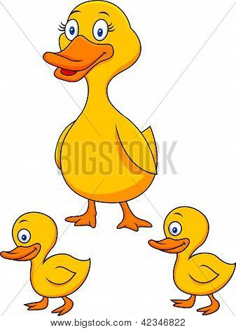 Duck cartoon