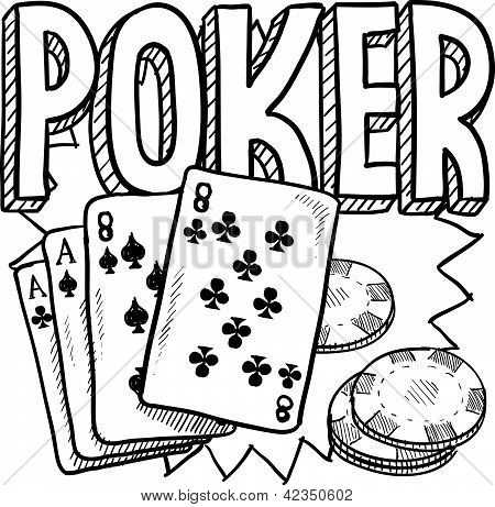 Schizzo di poker