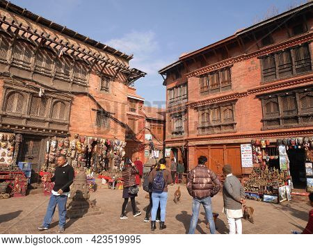Souvenir Gift Nepalese Shop For Nepali People And Foreign Travelers Travel Visit Shopping In Swayamb
