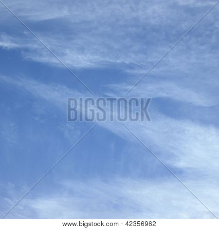 Blue Sky With Clouds