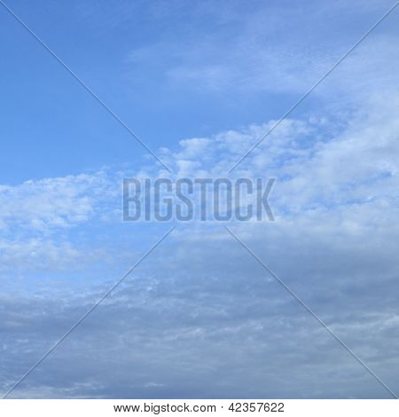 Blue Sky With Clouds