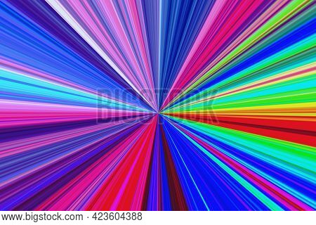 Psycho Hypno Multicolor Lines Texture, Hypno Background With Many Colors, Psychotic The Lines Go To 