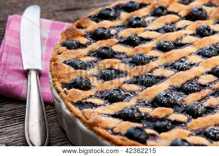 Blueberry pie