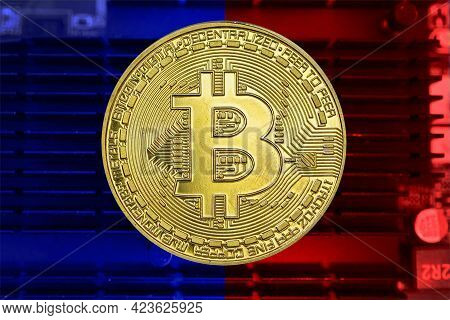 Mining. Concept For Investors In Cryptocurrency And Blockchain Technology