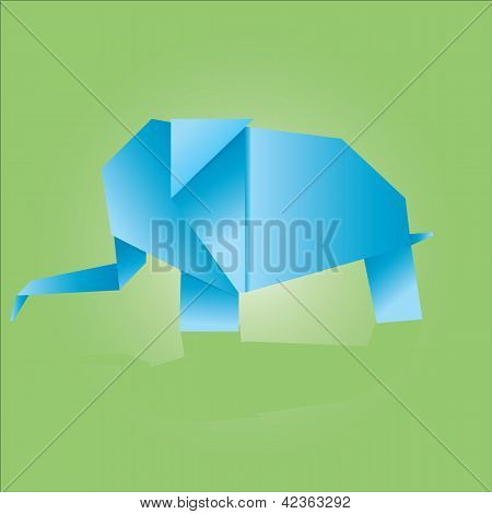 Origami slona