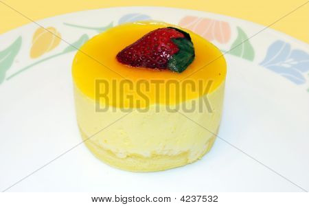 Mango Mousse Kek