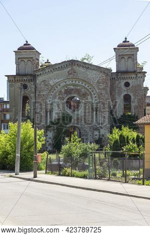 Ruins Of The Vidin Synagogue In Town Of Vidin, Bulgaria