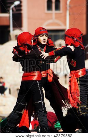 Tbilisi, Georgia - October 9: Participants Of Georgian Folk Autumn Festival - Tbilisoba, In Adjarian