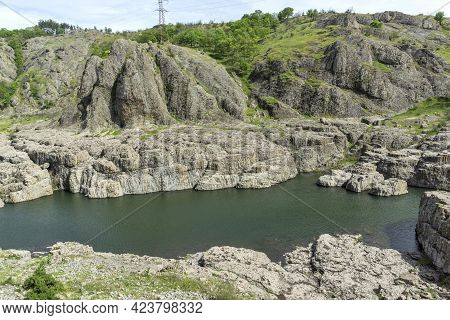 Sheytan Dere (shaitan River) Canyon Under The Dam Of Studen Kladenets Reservoir, Bulgaria