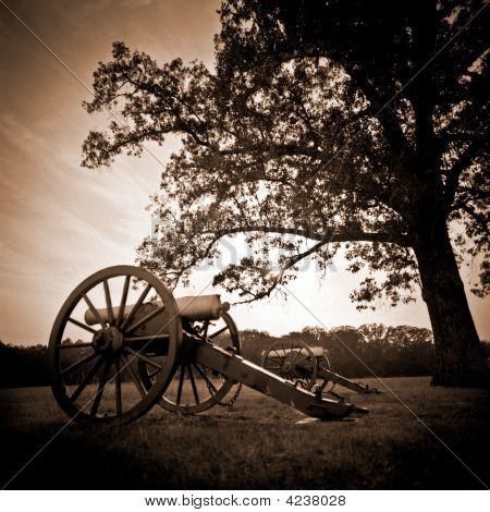 Chickamauga národní vojenské Park Ft. Oglethorpe, cz