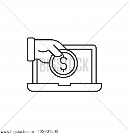 Mobile Payment icon. Digital Mobile Payment icon. Mobile Payment icon Vector. Mobile Payment vector. Mobile Payment Security and Safety icon vector design concept for Online Shopping, Finance, and Mobile Banking website, symbol, sign, App UI