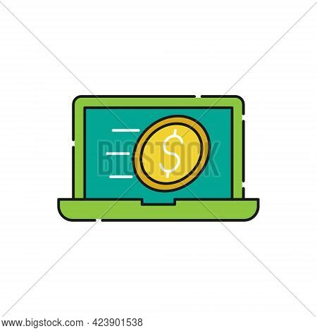 Mobile Payment icon. Digital Mobile Payment icon. Mobile Payment icon Vector. Mobile Payment vector. Mobile Payment Security and Safety icon vector design concept for Online Shopping, Finance, and Mobile Banking website, symbol, sign, App UI
