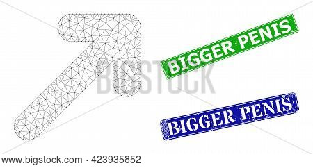Triangular Move Up Right Image, And Bigger Penis Blue And Green Rectangular Unclean Stamp Seals. Pol