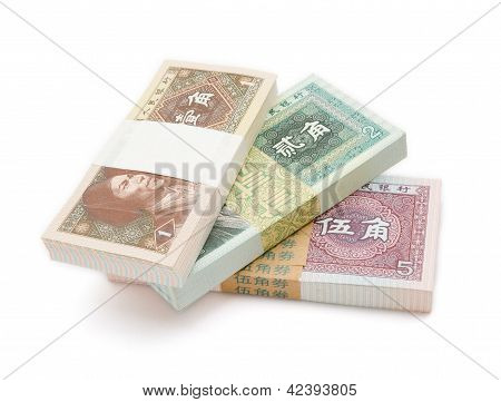 Valuta di carta cinese di Jiao