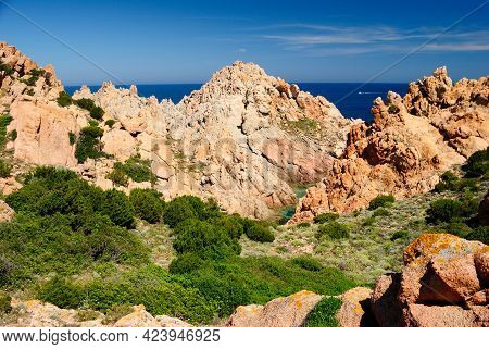 View Of Punta Canneddi, Trinità D\'agultu  Gallura