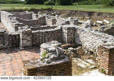 Ruins Of Ancient Roman City Nicopolis Ad Nestum, Bulgaria