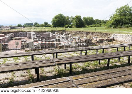 Ruins Of Ancient Roman City Nicopolis Ad Nestum, Bulgaria