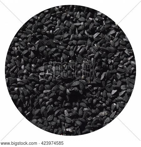 Many Dry Black Cumin Organic And Aromatic, Black Cumin Texture Background