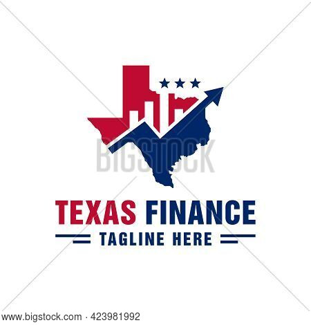 Texas City Financial Data Logo Design Or Brand