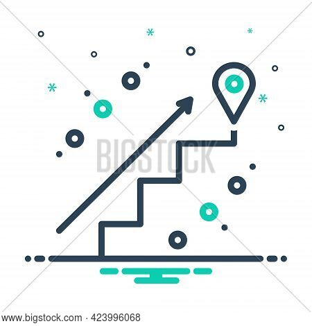 Mix Icon For Endpoints Pointer Finish End Closing