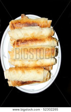borek in plate