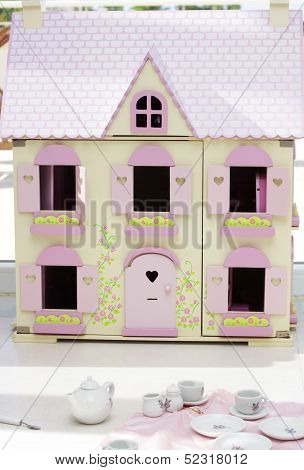 Dollhouse And Teaset