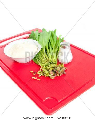 Preparation Of Salad