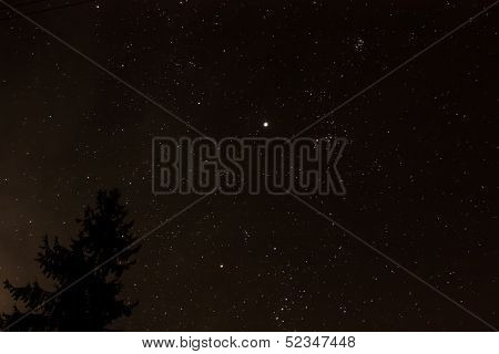 Night Sky With Stars