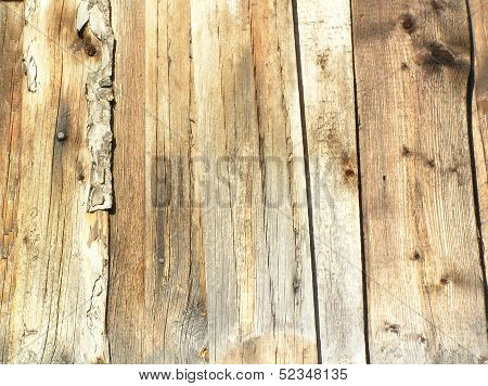 wooden wall