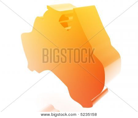 호주 지도 그림